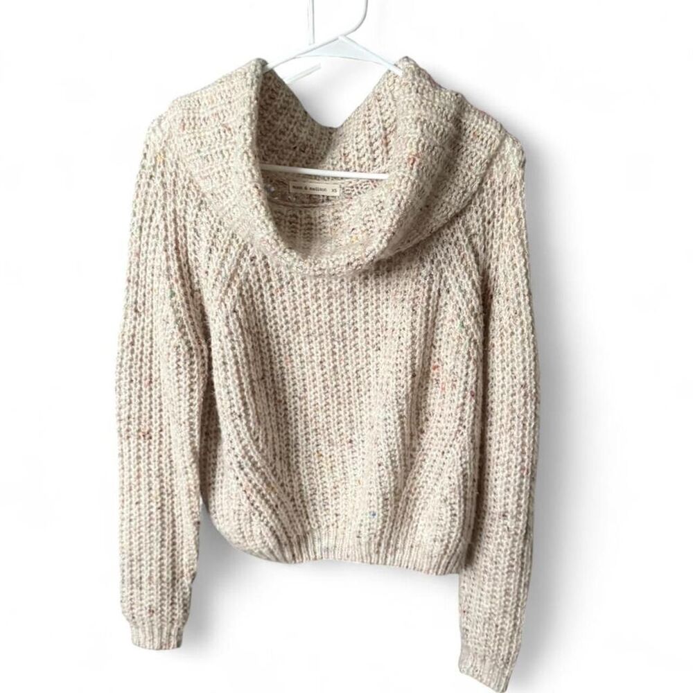 Moon & Madison Women's Cream Sweater XS